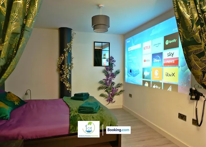 New Luxury Nyc Style Loft With Cinema Room By Green Haven Escapes In Bradford
