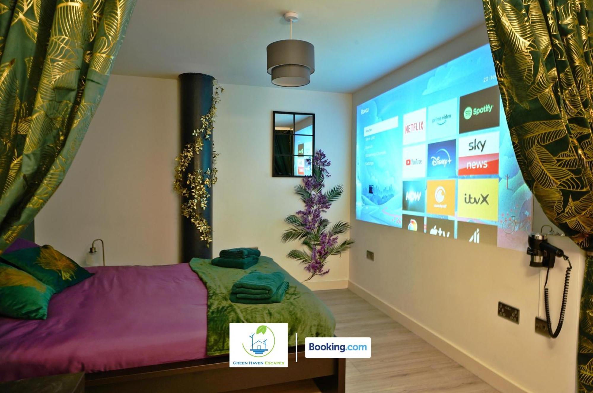 New Luxury Nyc Style Loft With Cinema By Haven Escapes In Bradford Appartement Bradford (West Yorkshire)